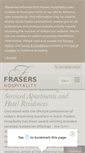 Mobile Screenshot of frasershospitality.com