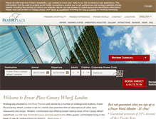 Tablet Screenshot of london-canarywharf.frasershospitality.com