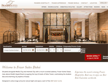 Tablet Screenshot of dubai.frasershospitality.com